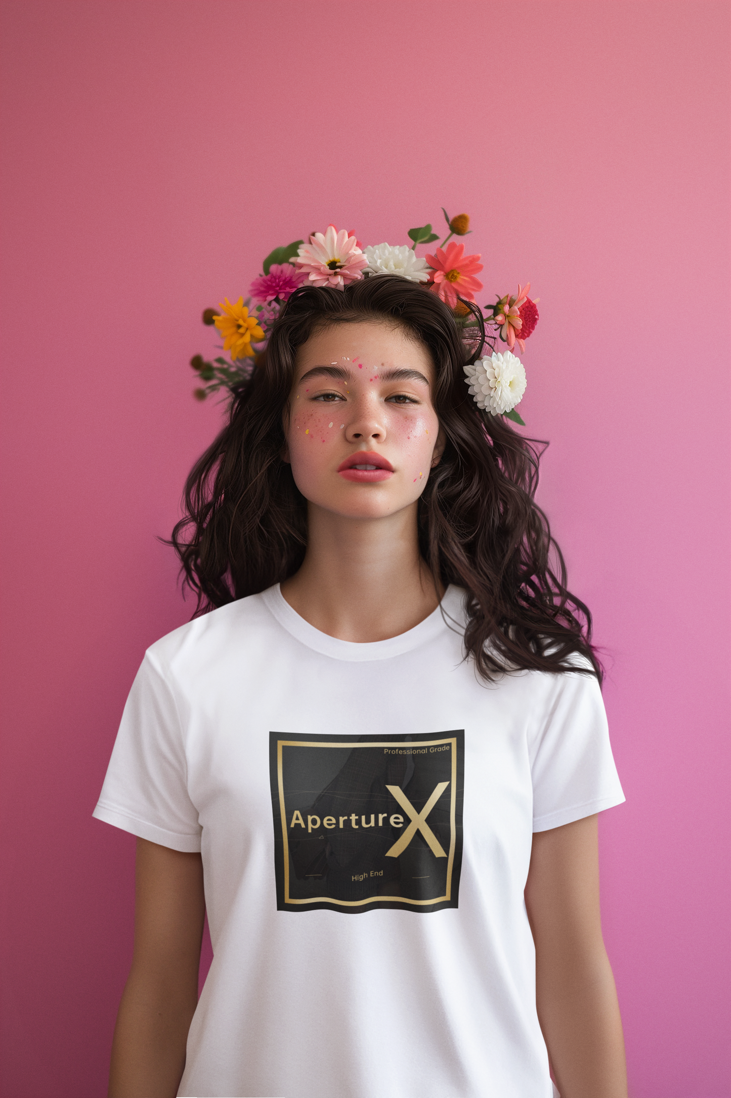 ApertureX Short Sleeve Women Tshirt Standard