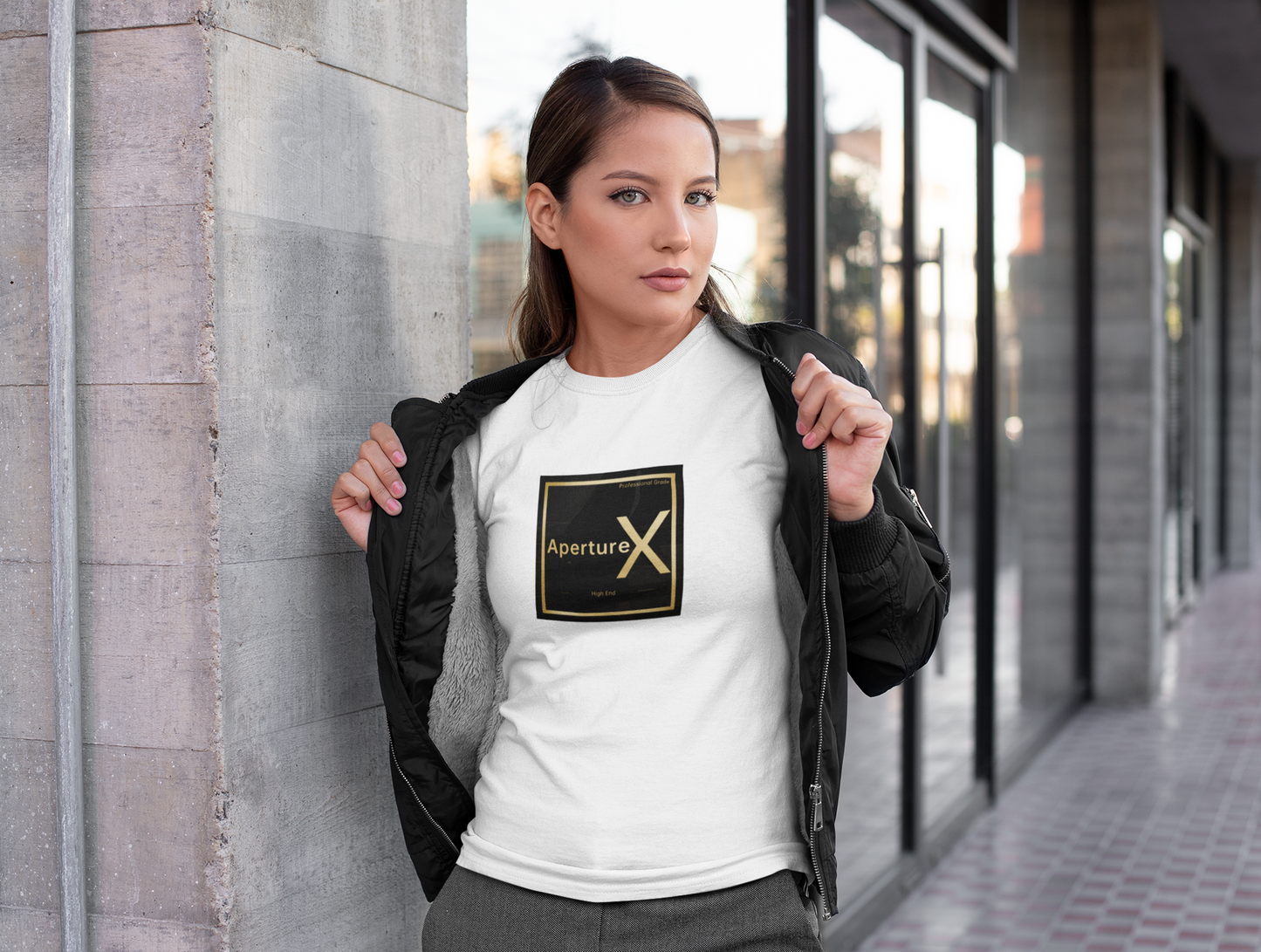 ApertureX Short Sleeve Women Tshirt Standard