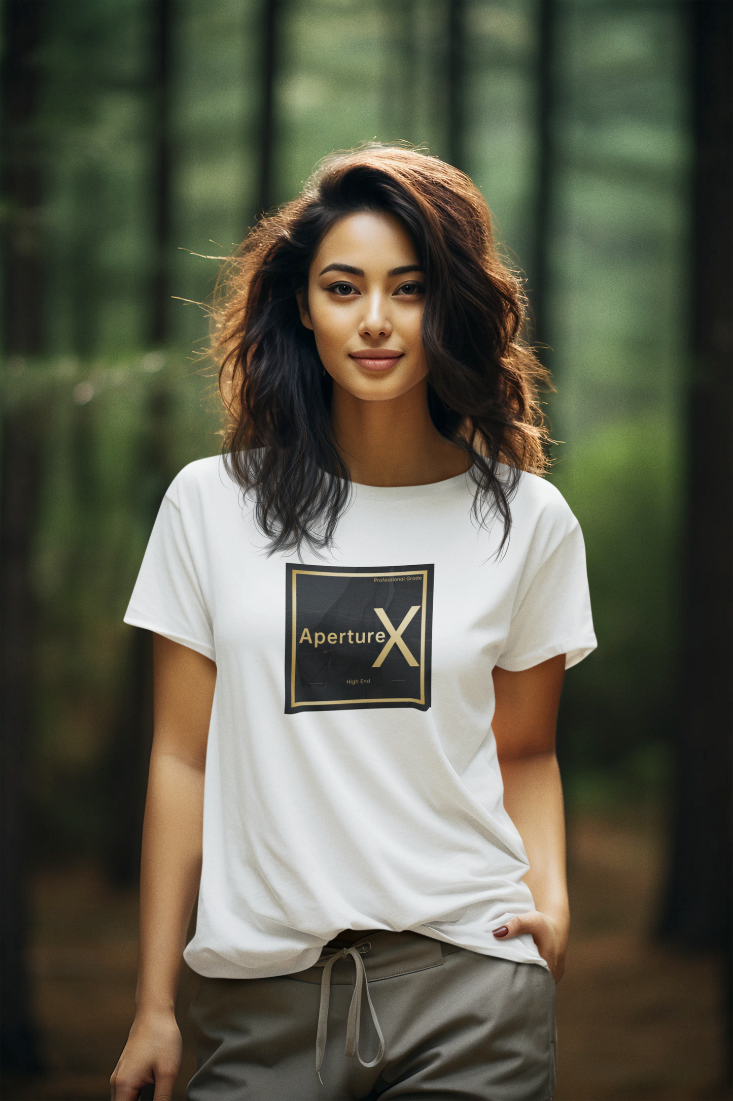 ApertureX Short Sleeve Women Tshirt Standard